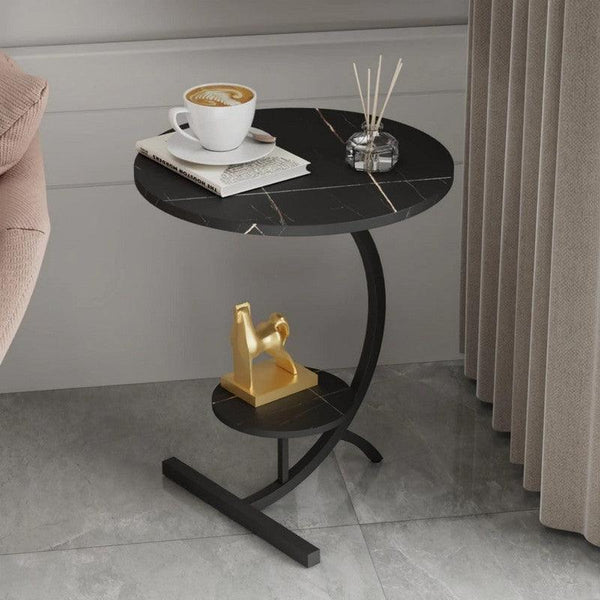 Side Table 45x55 cm - Black By Alhome - Zrafh.com - Your Destination for Baby & Mother Needs in Saudi Arabia