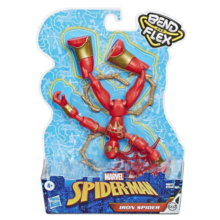 Marvel Spider-Man figure Bend&Flex Iron Spider - 6 inch - ZRAFH