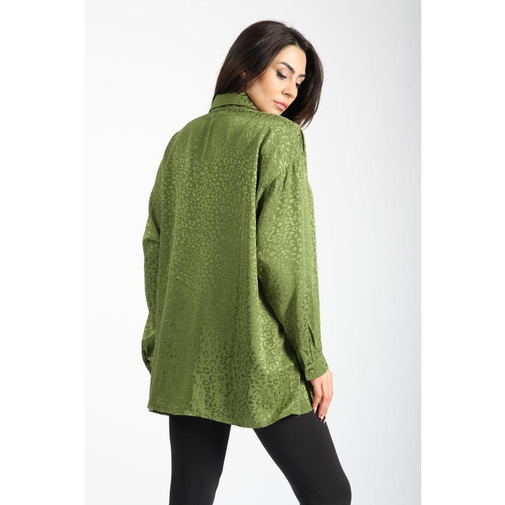 Londonella Shirt Oversized fit - Green - 100130 - Zrafh.com - Your Destination for Baby & Mother Needs in Saudi Arabia