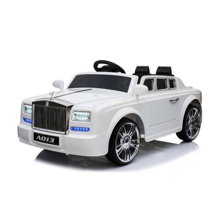 2-Seat Rolls Royce Recharable Electric Car with Remote Controller, Music & Light - 35.5x131x69cm 29-013A - ZRAFH