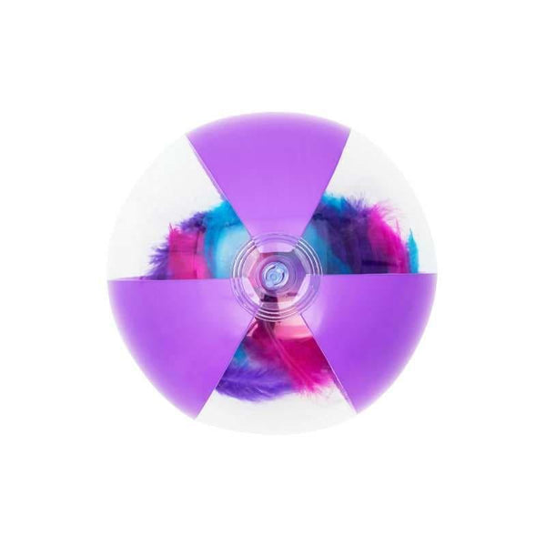 Flirty Feather Beach Ball Purple - 41 cm - 26-31051 - ZRAFH
