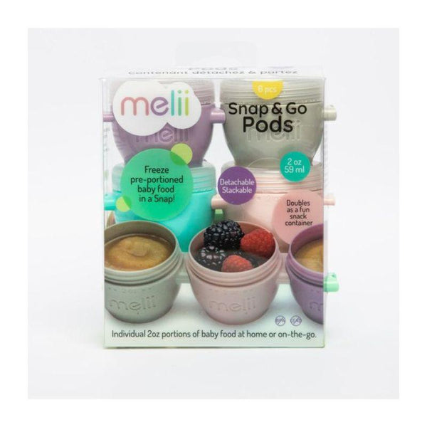 Melii Snap & Go Pods - 60 ml - set of 6 - ZRAFH