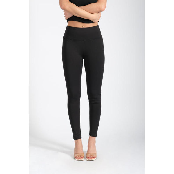 Londonella Tight leggings With Elasticated waist - Black - 100120 - Zrafh.com - Your Destination for Baby & Mother Needs in Saudi Arabia
