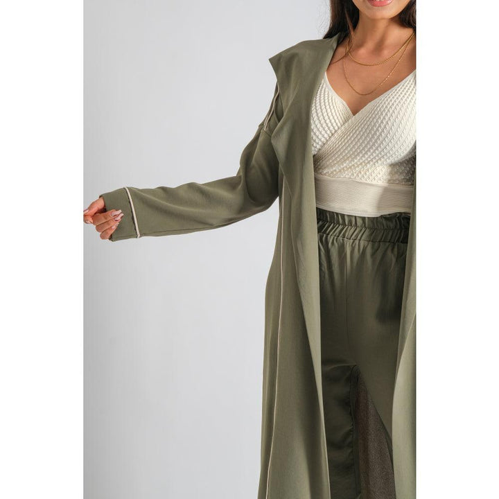 Londonella long bolero with sleeves for women LON100235GRN - Zrafh.com - Your Destination for Baby & Mother Needs in Saudi Arabia