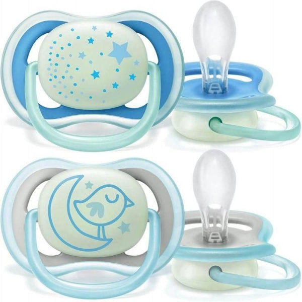 Philips Avent Silicone Soother Ultra Air Night - 2 pcs - ZRAFH