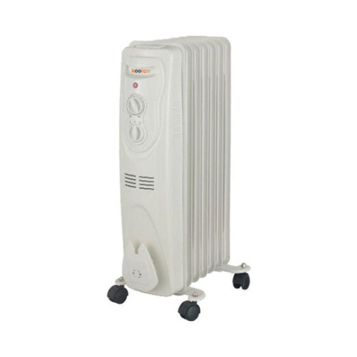 Koolen Radiator Heater with9 Oil Filled Fins - 2000 Watt - White - 807102029 - Zrafh.com - Your Destination for Baby & Mother Needs in Saudi Arabia