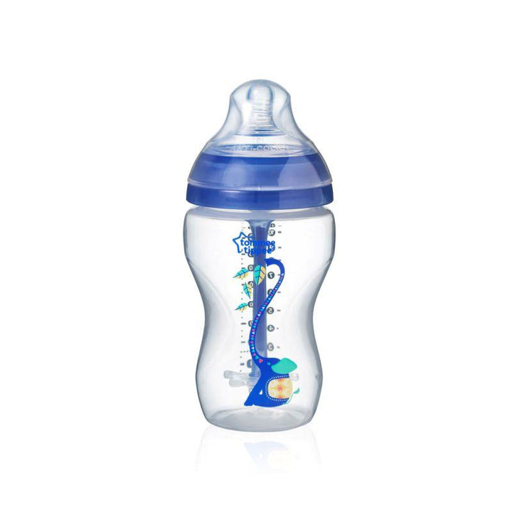 Tommee Tippee Advanced Anti-Colic Feeding Bottle - 340 ml-Blue - Zrafh.com - Your Destination for Baby & Mother Needs in Saudi Arabia