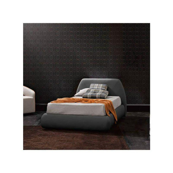 Gray Linen Single Bed Size 120x200 By Alhome - 110110059 - Zrafh.com - Your Destination for Baby & Mother Needs in Saudi Arabia