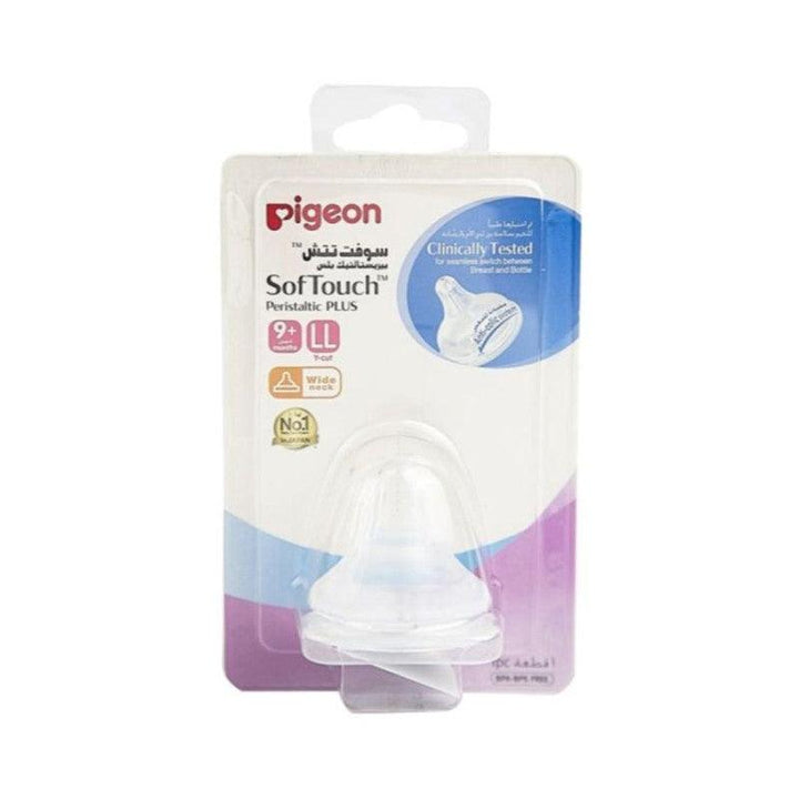 Pigeon Softouch Wide Neck Nipple - Zrafh.com - Your Destination for Baby & Mother Needs in Saudi Arabia