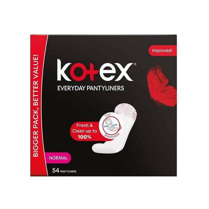 Kotex Everyday Cotton Pantyliner Normal â€“ 54 Pads - ZRAFH