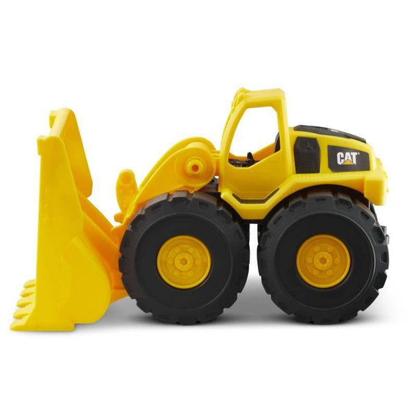 Funris Cat Mini crew bulldozer - 18 cm - yellow and black - ZRAFH