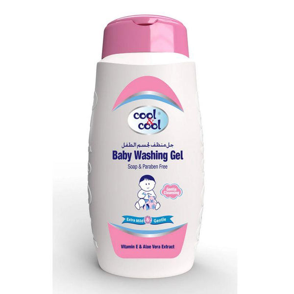 Cool and Cool Baby Washing Gel - 250 ml - Zrafh.com - Your Destination for Baby & Mother Needs in Saudi Arabia