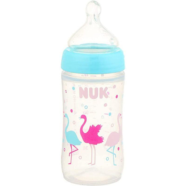 NUK Classic Plastic Feeding Bottle From 0-6 Months - 150 ml - Zrafh.com - Your Destination for Baby & Mother Needs in Saudi Arabia