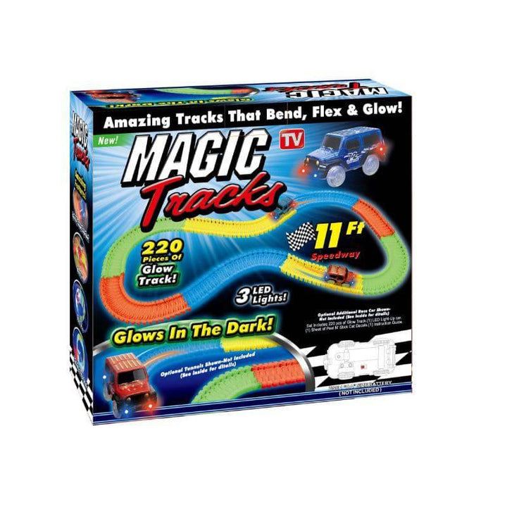 Magic Track Speed Way 220 Pieces - Multicolor - 335.28 cm - CH922 - ZRAFH