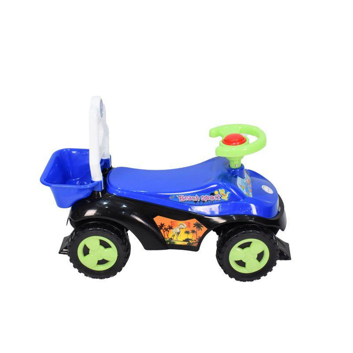 Amla Dinosaur Ride Push Car - 8206 - Zrafh.com - Your Destination for Baby & Mother Needs in Saudi Arabia