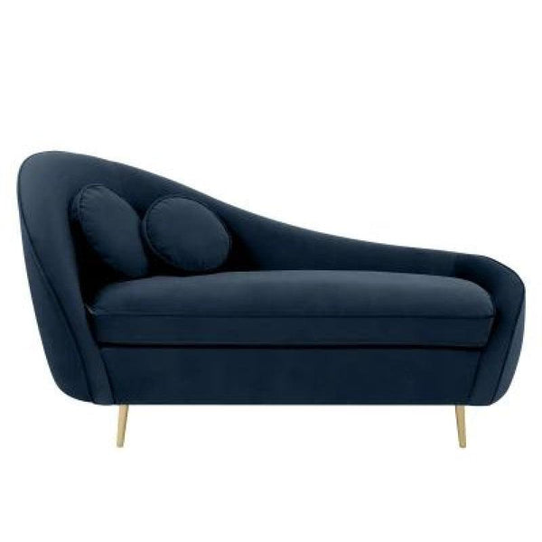 Indigo Luxe: 2-Seater Velvet Sofa By Alhome - Zrafh.com - Your Destination for Baby & Mother Needs in Saudi Arabia