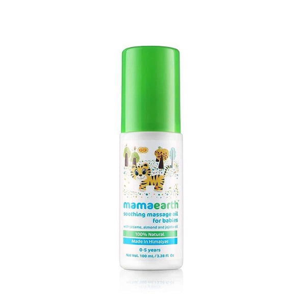 Mama Earth Soothin Massage Oil - 200mI - ZRAFH