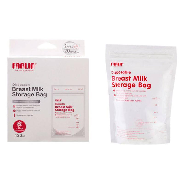 Farlin Milk Storage Bag BPA Free - 120 ml - ZRAFH