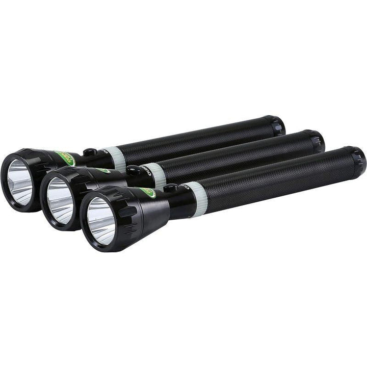 Olsenmark Rechargeable Super Bright LED Flashlight - 3 Pieces - OMFL2604 - Zrafh.com - Your Destination for Baby & Mother Needs in Saudi Arabia