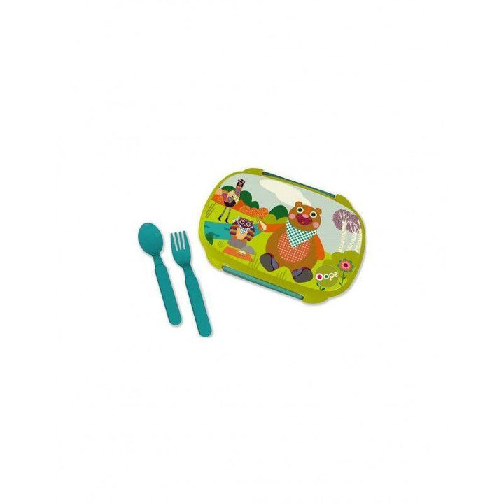 Oops Lunch Kit - Forest - Green - Zrafh.com - Your Destination for Baby & Mother Needs in Saudi Arabia
