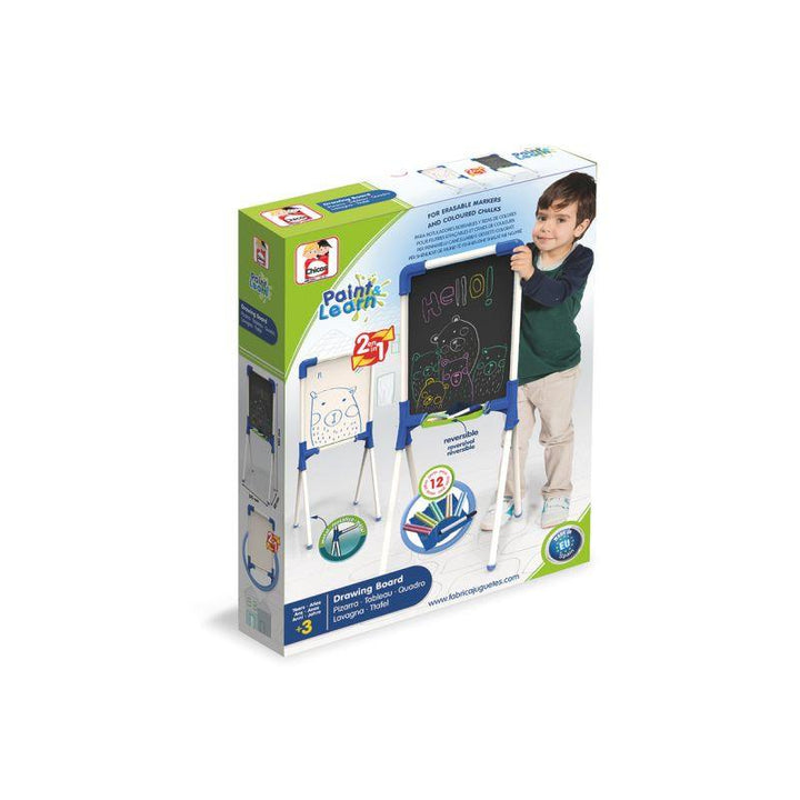 Educa Chicos 2 In 1 Junior Easel Learning Drawing Board - Zrafh.com - Your Destination for Baby & Mother Needs in Saudi Arabia