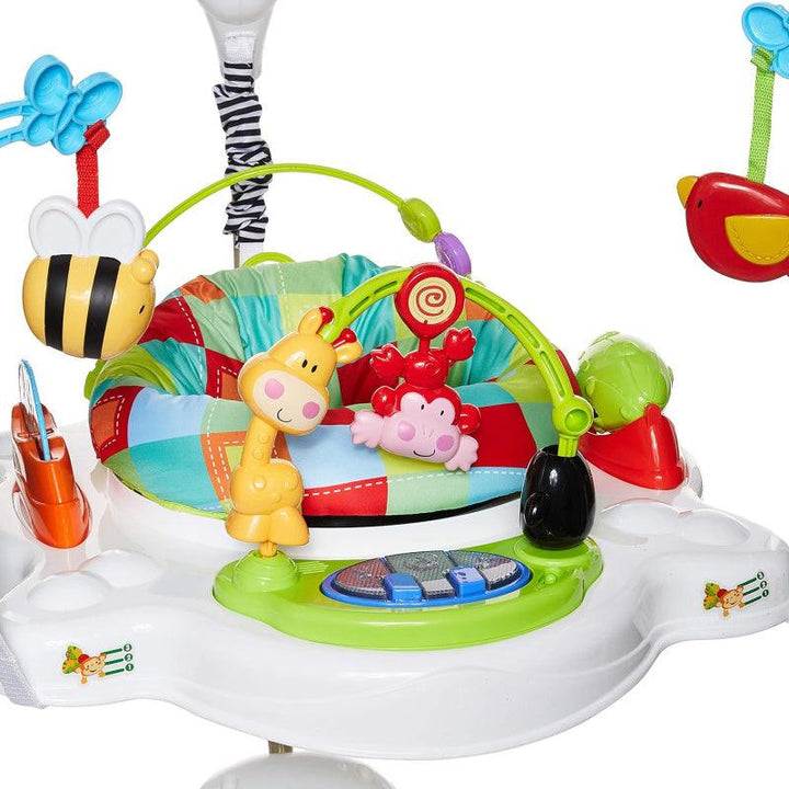 Little Story Jumperoo Activities for Kids with Lights and Music - Forest - Zrafh.com - Your Destination for Baby & Mother Needs in Saudi Arabia
