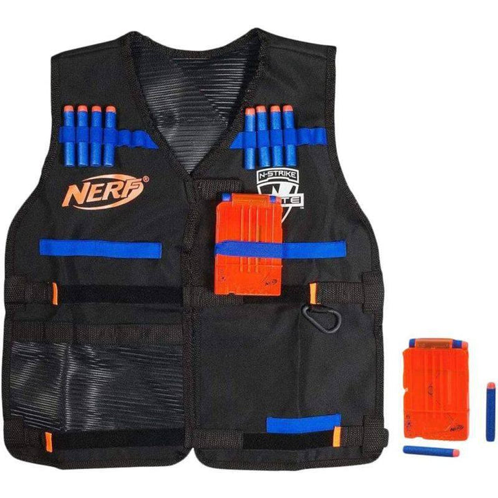Nerf N-Strike Elite Tactical Vest Kit - 2 Clips - 12 Darts - ZRAFH