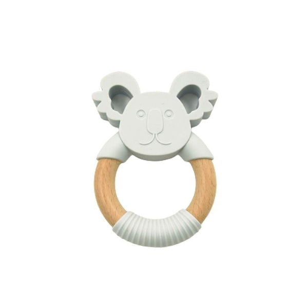 Luqu Silicone Wood Teether - Head - ZRAFH