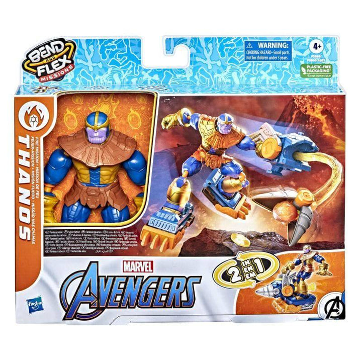 Marvel avengers figure Bend&Flex Thanos Fire Mission - 6 inch - ZRAFH