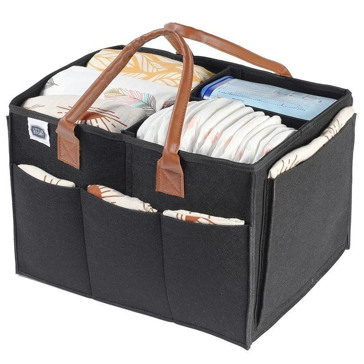 Little Story Diaper Caddy+Pouch - Large - Zrafh.com - Your Destination for Baby & Mother Needs in Saudi Arabia