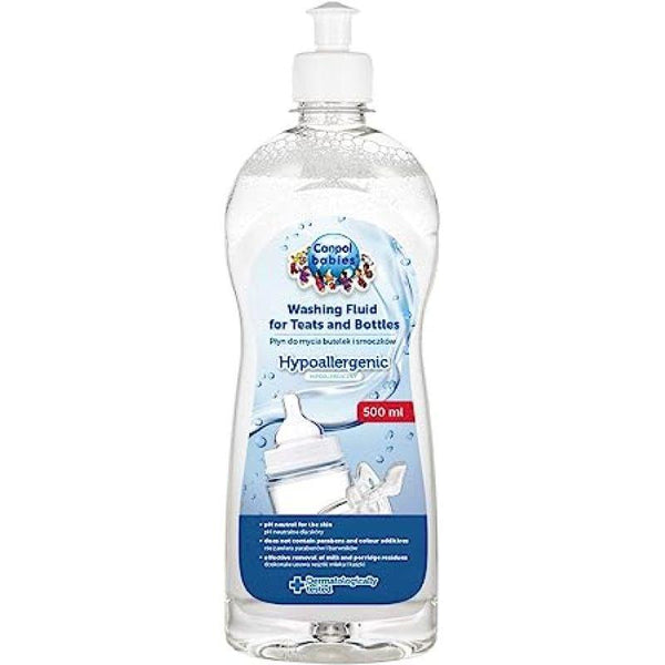 Canpol Washing Fluid for Feeding Bottles and Teats - 500 ml - ZRAFH