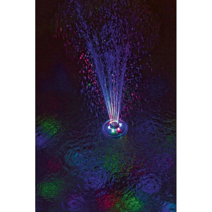 Flowclear Led Floating Pool Fountain - 12x20.5x20.5cm - 26-58493 - ZRAFH