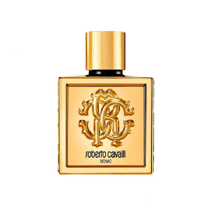 Roberto Cavalli Uomo Golden Anniversary - Eau de Parfum Intense - 100 ml - Zrafh.com - Your Destination for Baby & Mother Needs in Saudi Arabia