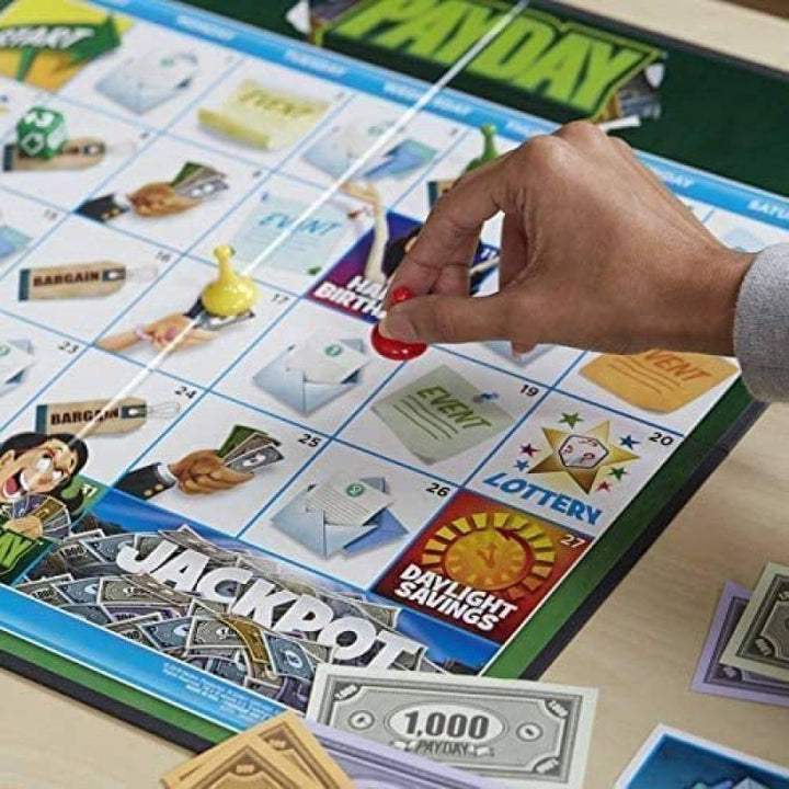 Monopoly Pay Day Game - 2 To 4 Players - Ages 8 And Up - ZRAFH