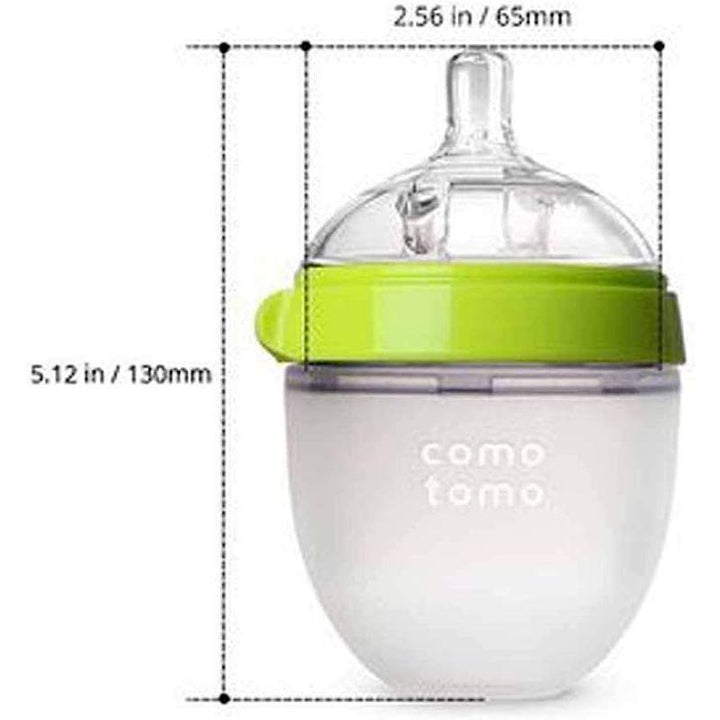 Comotomo Natural Feel Baby Bottle (Double Pack) - 150 ml - ZRAFH