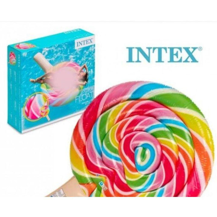 Intex Lollipop Shape Pool Float - Multi Color - Zrafh.com - Your Destination for Baby & Mother Needs in Saudi Arabia