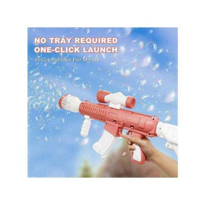 Baby Love Elctronic Bubble Gun 17 - 12 Hole - Zrafh.com - Your Destination for Baby & Mother Needs in Saudi Arabia