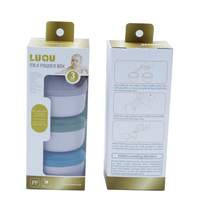 Luqu Milk Powder Container - 3 Layer - ZRAFH
