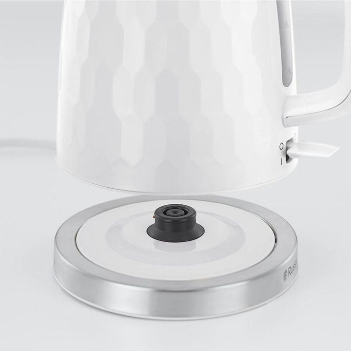 Russell Hobbs Honeycomb Kettle White