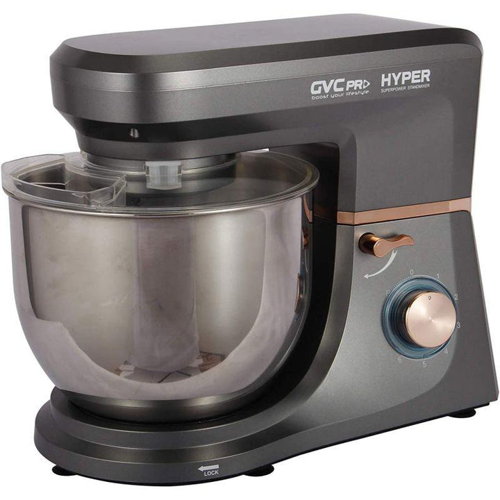 GVC Hyper Electric Stand Mixer - 7.5 Liters - 1100 Watts - Gray - GVMX-1550GR - ZRAFH