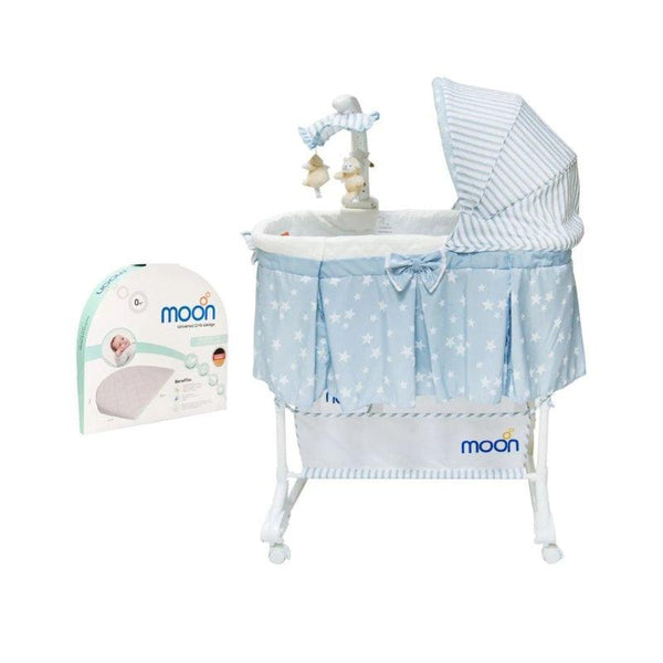 Moon 4 In 1 Convertible Bassinet - Universal Bassinet Wedge Pillow - Half Moon - Zrafh.com - Your Destination for Baby & Mother Needs in Saudi Arabia