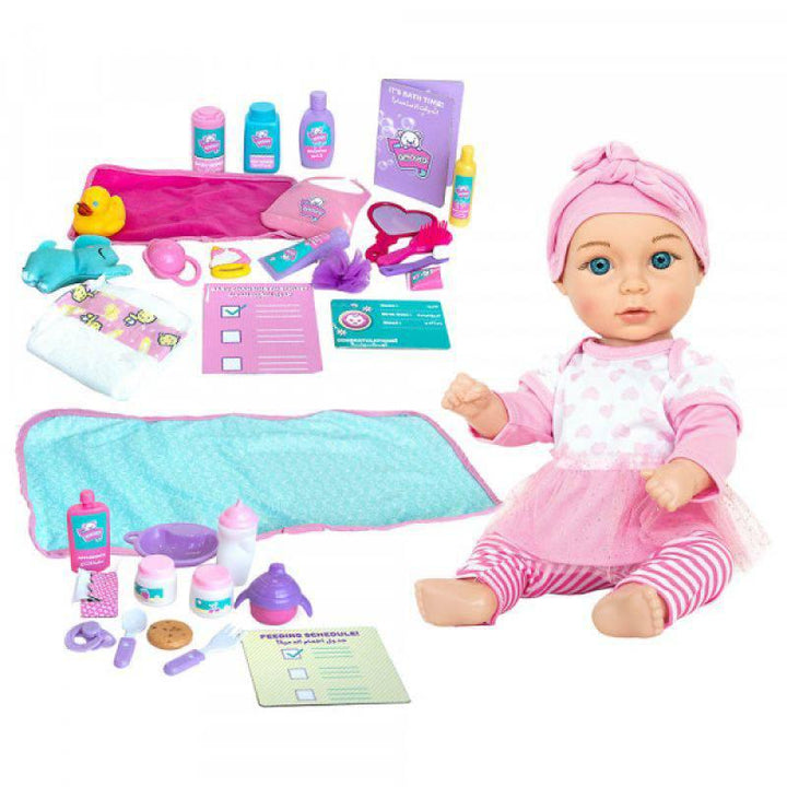 Baby Amoura Hayati Love and Feed Playset Doll 15 Inch - ZRAFH