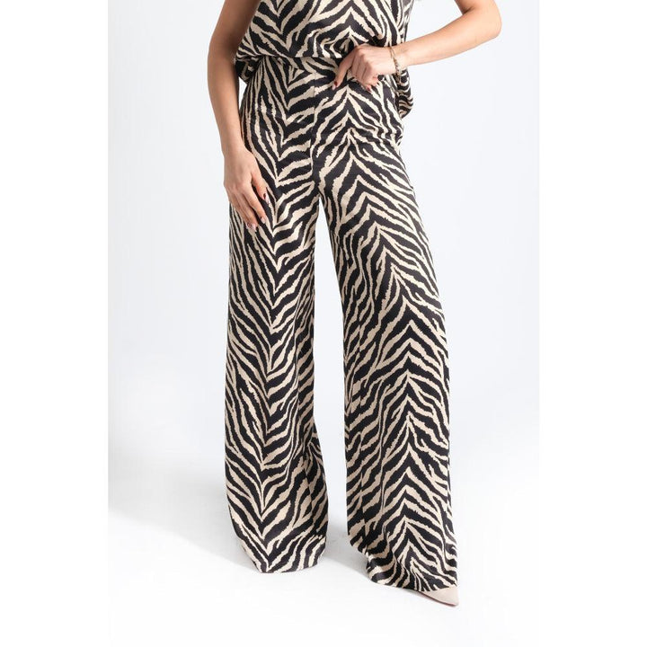 Londonella Pants with Zebra Design - Brown Zebra - 100147 - Zrafh.com - Your Destination for Baby & Mother Needs in Saudi Arabia