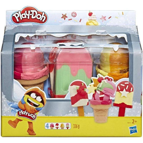 Play-Doh Ice Pops N Cones Freezer - 4 Pieces - ZRAFH