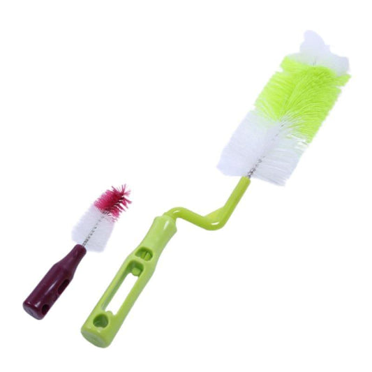 Farlin Bottle And Nipple Brush - BF-252 - Green - ZRAFH