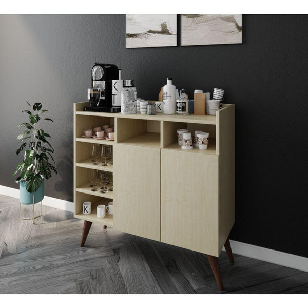 Modern Beige Coffee Corner By Alhome - Zrafh.com - Your Destination for Baby & Mother Needs in Saudi Arabia