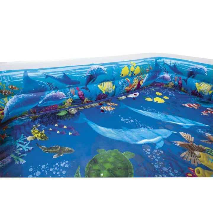 3D Undersea Adventure Pool 262cm x 175cm x 51cm 26-54177 - ZRAFH
