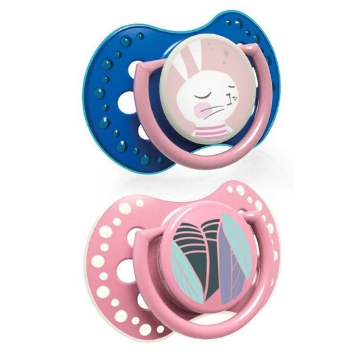 Lovi Silicone Dynamic Soother - Size 3-6 Months - 2 Pieces - 22/859 - ZRAFH