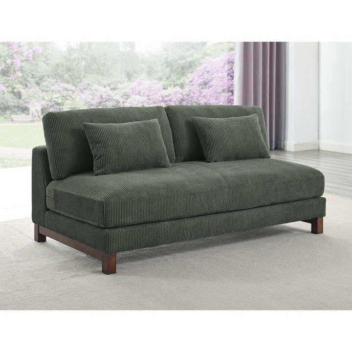 Modern Velvet 2 Seater Sofa - 200x85x85 cm - By Alhome - Zrafh.com - Your Destination for Baby & Mother Needs in Saudi Arabia