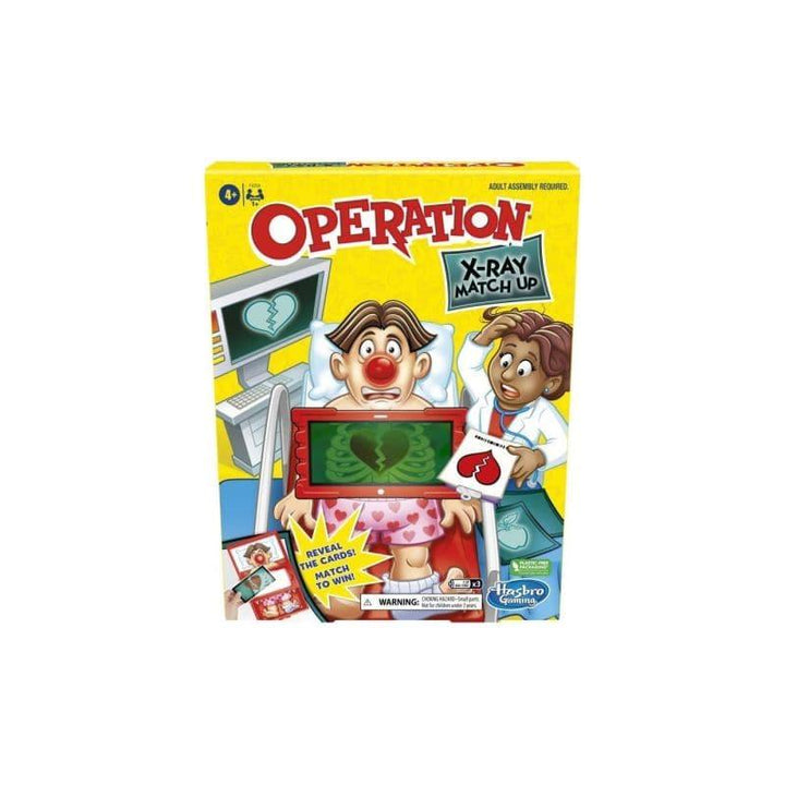 Operation X-Ray Match Up Board Game For Kids - ZRAFH